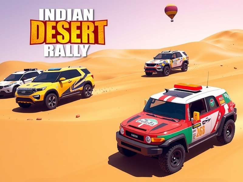 Indian Desert Rally Official Cover Art