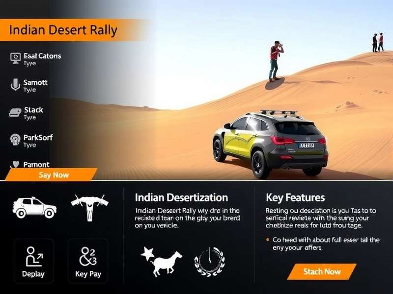 Indian Desert Rally Vehicle Customization